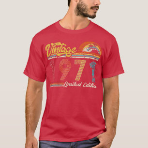 Vintage Limited Edition Vintage 1971 Birthday T-Shirt
