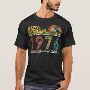 Vintage Limited Edition Vintage 1976 Birthday T-Shirt