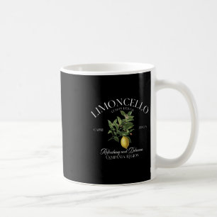Vintage Limoncello Refreshing Lemon Graphic Italy Coffee Mug