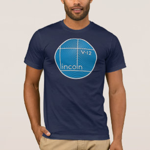 Vintage Lincoln V-12 emblem T-Shirt
