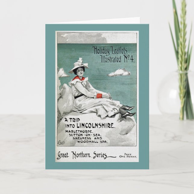 Vintage Lincolnshire, UK, Holiday Leaflet (Front)
