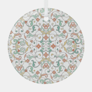 Vintage Line Art Eastern Ornament