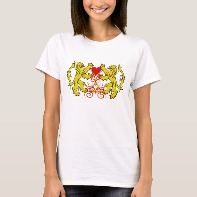 Vintage Lion Rampant T-Shirt (Front)
