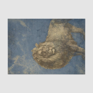 Vintage Lion Tissue Paper