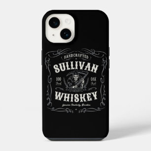 Vintage Liquor ADD NAME Old Grim Reaper Whiskey   iPhone 14 Case