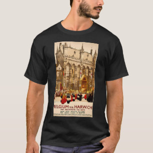 Vintage Lisbon Portugal Tram T-Shirt