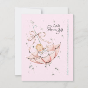 Vintage Little Baby Shower Gift