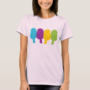 Vintage Little Birds Chickadee T-Shirt