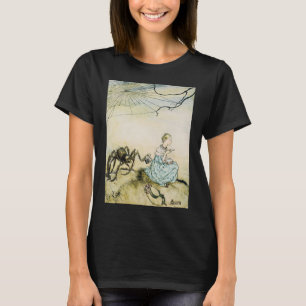 Vintage Little Miss Muffet by Arthur Rackham T-Shirt