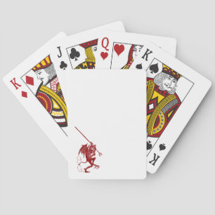 Vintage Little Red Devil Dare Poker Playing Cards