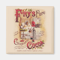 Vintage Little Red Riding Hood Victorian Cocoa