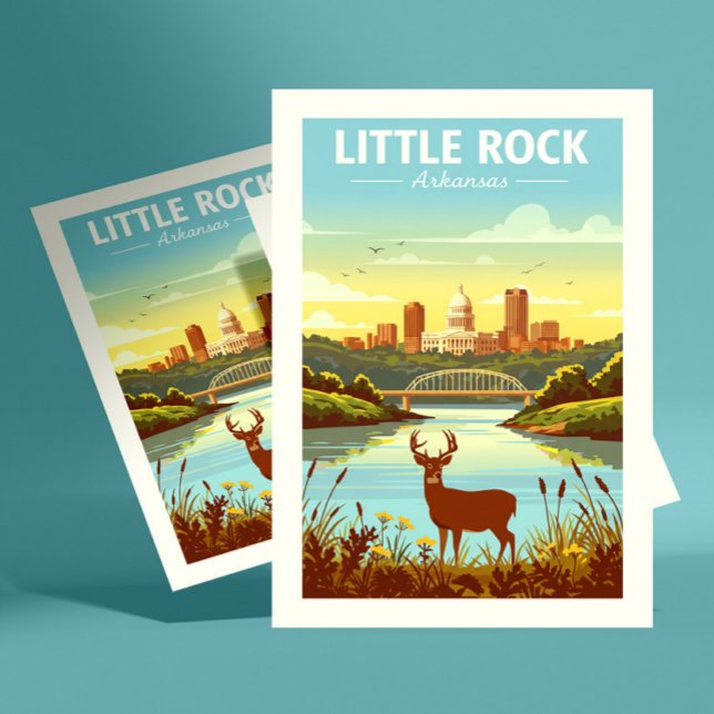 Vintage Little Rock Arkansas Postcard (Creator Uploaded)