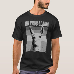 Vintage Llama For Men Women Boys Girls Alpaca 2 T-Shirt