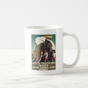Vintage Lloyd Triestino India Coffee Mug