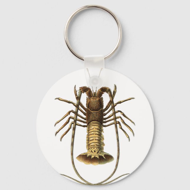 Vintage Lobster Key Ring (Front)