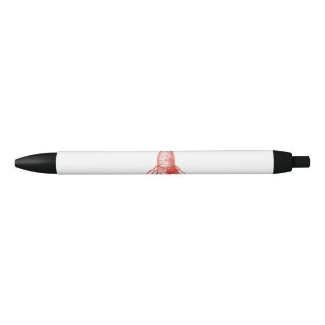 Vintage Lobster Scyllarus Arctus Black Ink Pen (Front)