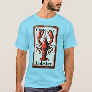 Vintage Lobster Sign Thunder_Cove T-Shirt