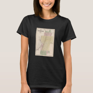 Vintage Lockport IL Map 1873 T-Shirt