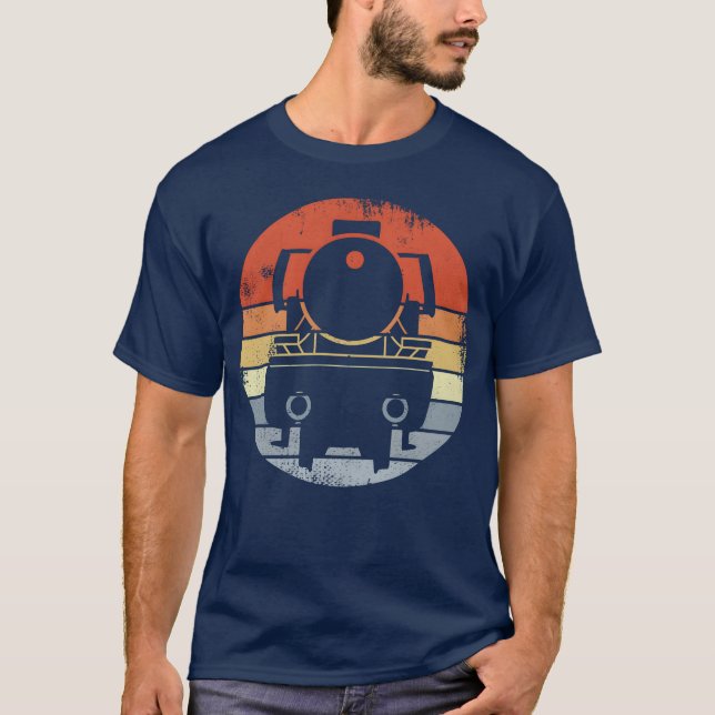 Vintage Locomotive gift T-Shirt (Front)