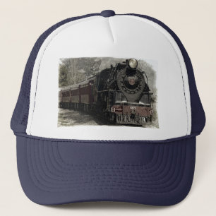 Vintage Locomotive Trucker Hat