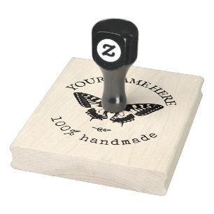 Vintage Logo Custom Rubber Stamp