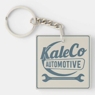 Vintage Logo Keychain