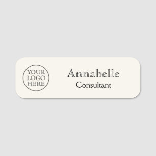 Vintage Logo Name Tag