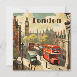Vintage London Big Ben Custom Text