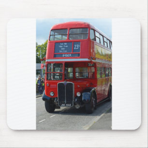 Vintage London Bus Mouse Mat