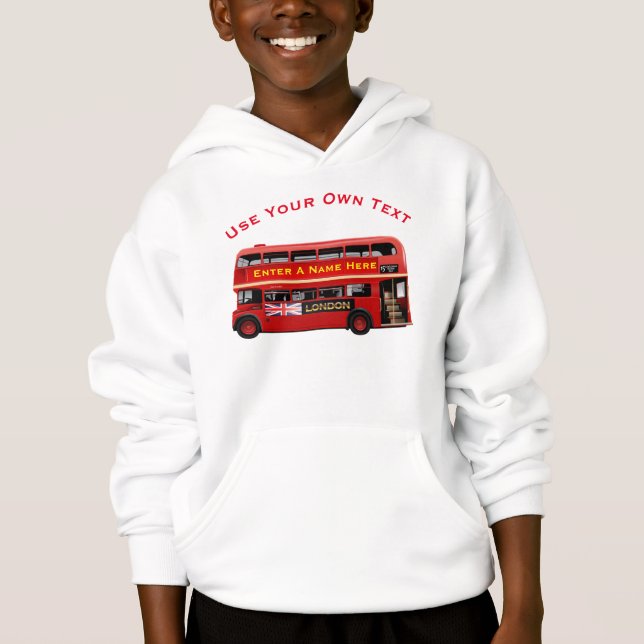 Vintage London Double Decker Bus (Front)