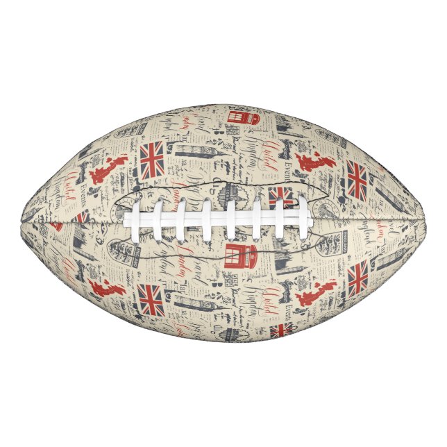 Vintage London Football American Football (Front)