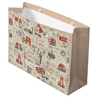 Vintage London Gift Bags