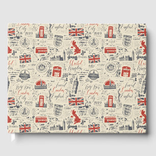 Vintage London Guest Book