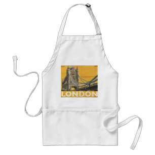 Vintage London Poster Standard Apron