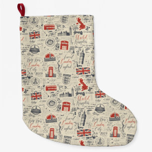 Vintage London Stocking