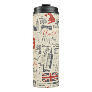 Vintage London Thermal Tumbler