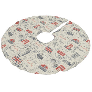 Vintage London Tree Skirt