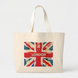 Vintage London Union Poster Large Tote Bag