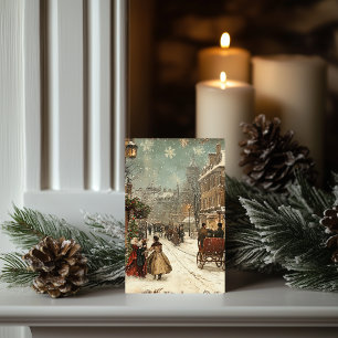 Vintage London Winter Classic Card