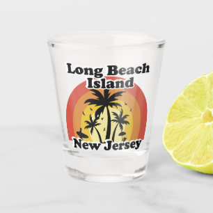 Vintage Long Beach Island New Jersey Shot Glass