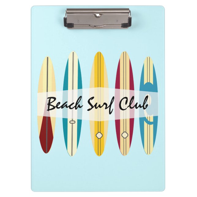 Vintage Longboards Clipboard (Front)
