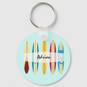 Vintage Longboards Key Ring