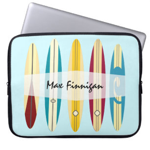 Vintage Longboards Laptop Sleeve