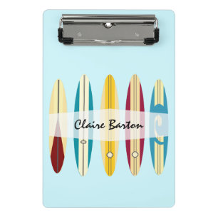 Vintage Longboards Mini Clipboard