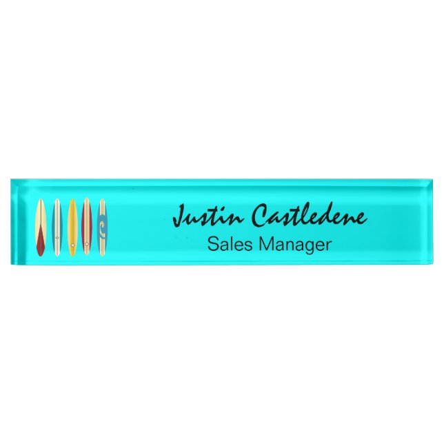 Vintage Longboards Nameplate (Front)