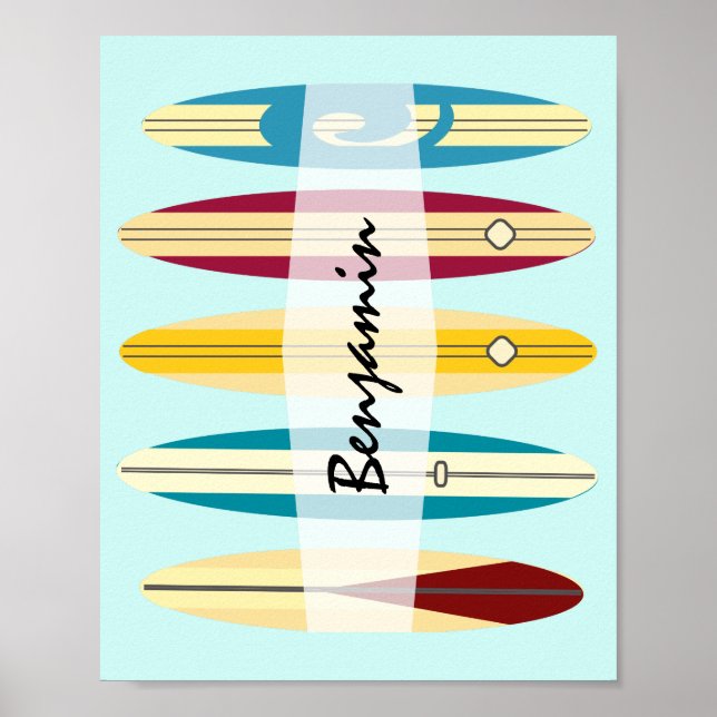 Vintage Longboards Poster (Front)