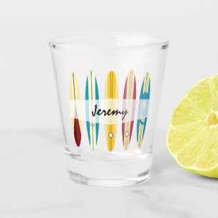 Vintage Longboards Shot Glass
