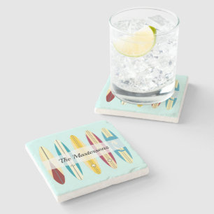 Vintage Longboards Stone Coaster