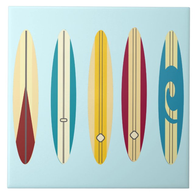 Vintage Longboards Tile (Front)