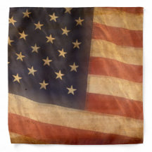 Vintage Look American Flag